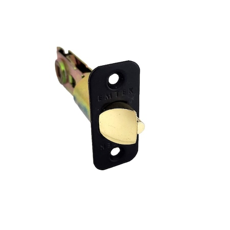 Emtek Flat Black Latch LC4-DLB275RUS19 LC4-DLB275R-FB